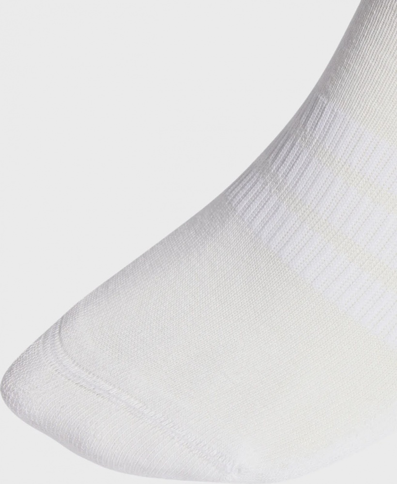 Носки Adidas C ESS CRW 6PP WHITE/WHITE/BLACK KE5498 р.38-42 белый 1 шт.