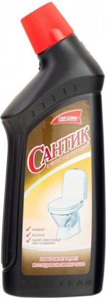 Средство для чистки унитаза SAN CLEAN Сантик Цитрус 750 мл 