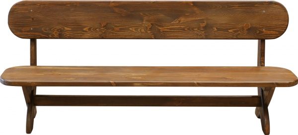 Лавка со спинкой DrevoLine Весна плюс сосна 2 м 