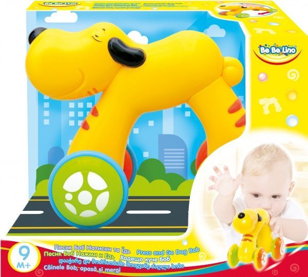 Игрушка Bebelino Песик Боб Нажми и едь 58105