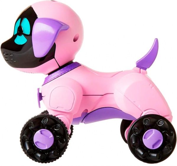 Игрушка интерактивная Wow Wee маленький щенок Чип розовый
