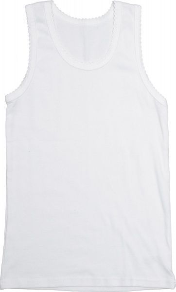 Майка для девочек Фламинго р.140 белый 302-1006 