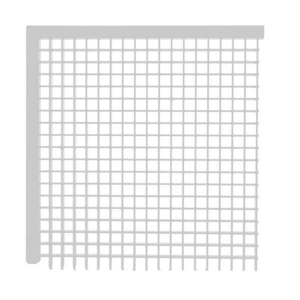 Решетка для вентиляции MiniMax без п/к 600 х 600 мм (полистирол УПМ) 1247АР пластик белый 