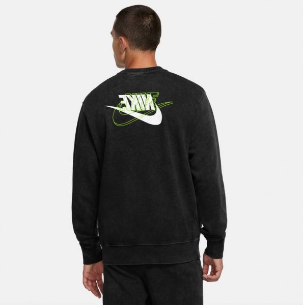 Джемпер Nike M NSW RETRO CREW FT CZ7831-010 р. XL черный