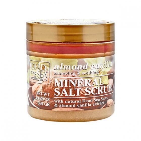 Скраб для тела Dead Sea Collection с минералами Мертвого моря и маслом миндаля и ванили 660 г