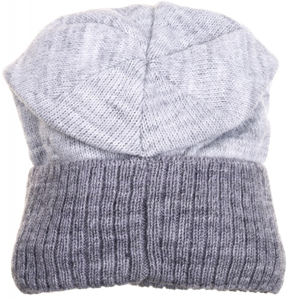 Шапочка детская для мальчика Kraft р.48-50 серый меланж 1963 