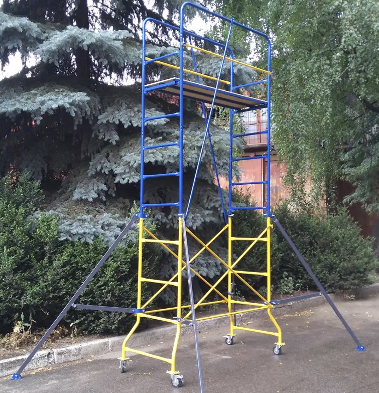 Поміст РИШТОВКА-ВЕСТ на колесах Мастерок - М3