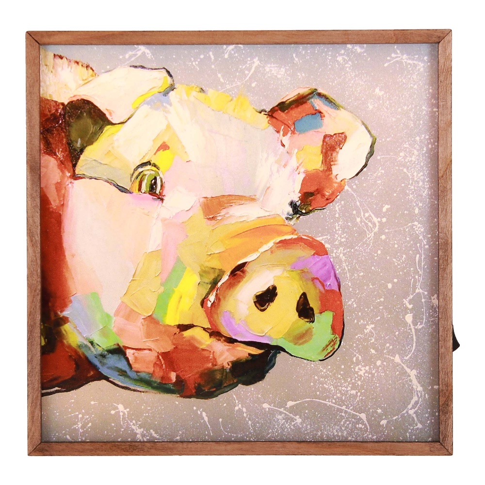 Настільна лампа декоративна The 11's Манкі худ. Дарчук 1x2 Вт дуб