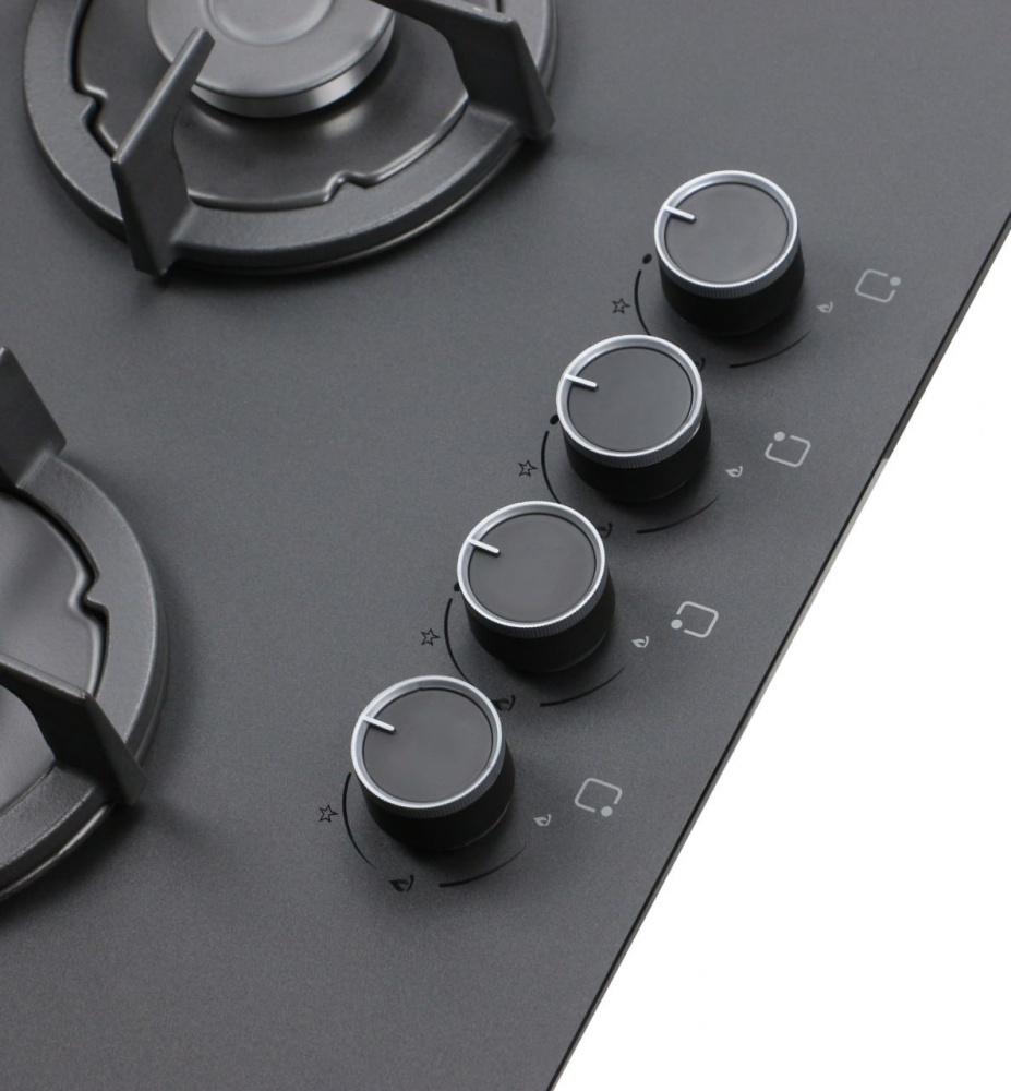 Варочная поверхность газовая Kumtel KO-40TAHDF MAGIC GLASS