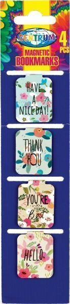 Набір закладинок Centrum на магнітах 4 шт./уп. 88068 