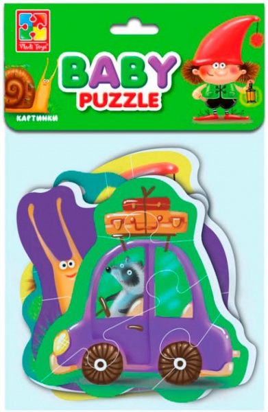 Пазли м’які Vladi Toys Бебі пазли VT1106-74