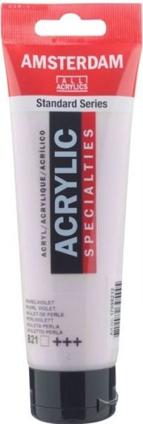 Фарба акрилова № 821 Фіолетова перламутрова 120 мл Amsterdam Standart Royal Talens