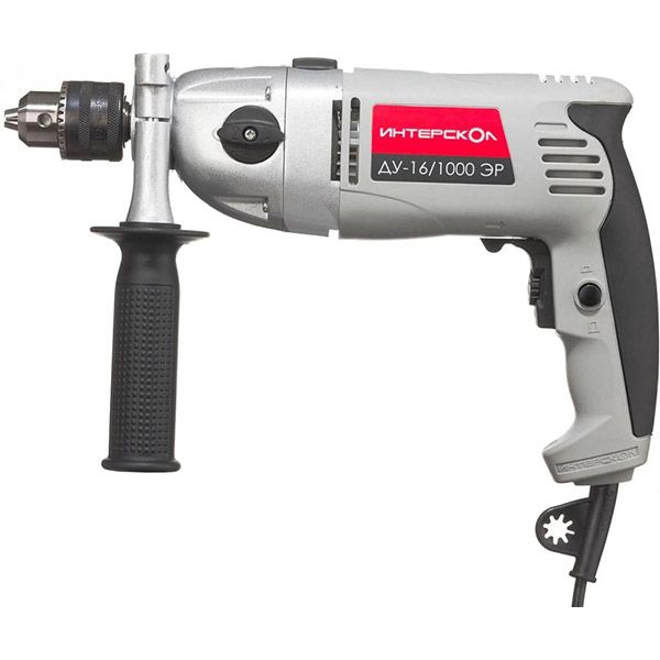 Дрель ударная Интерскол ДУ-16/1000ЭР