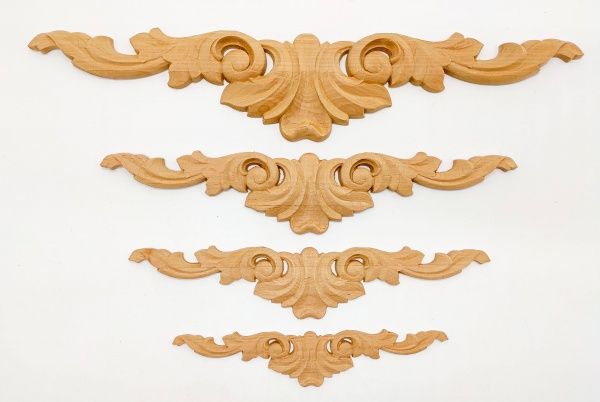 Декоративная панель деревянная горизонтальная 1 шт. DH.04.200 190х38x5 мм 