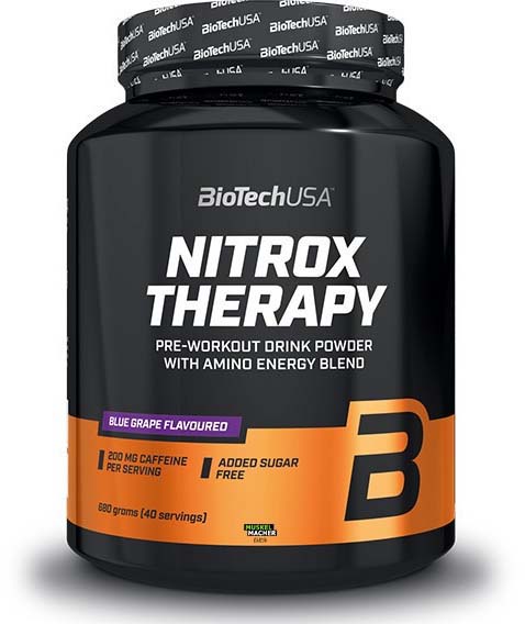 Комплекс передтренувальний BioTechUSA Nitrox Therapy Персик 680 г