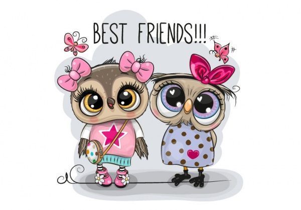 Постер Совы (Best friends) Posterclub 