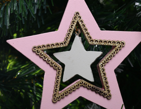 Декорація новорічна 10х1,2х10 см DH8053040 