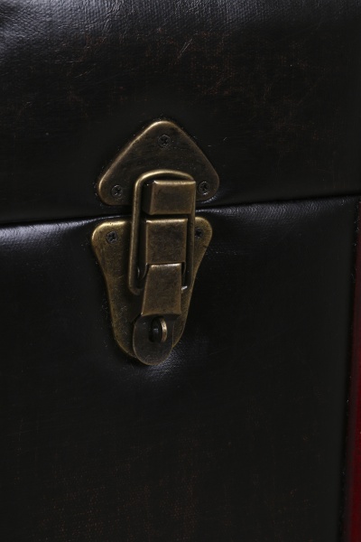 Сундук-пуф CHESTERFIELDS L 102x41.5x46.5 см темно-коричневый 