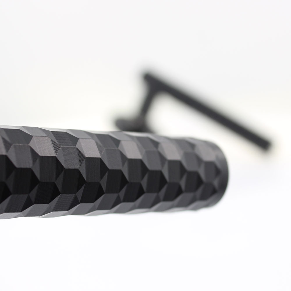 Ручка на розетці Comit Metrica матовий чорний