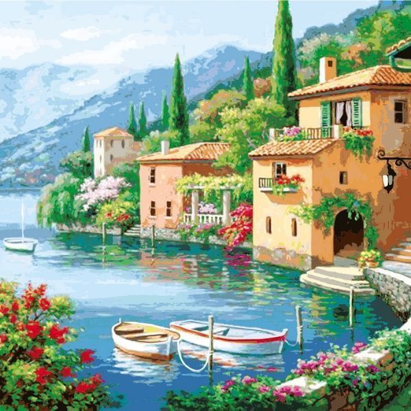 Салфетки столовые Luxy Набережная 33х33 см белые 20 шт.