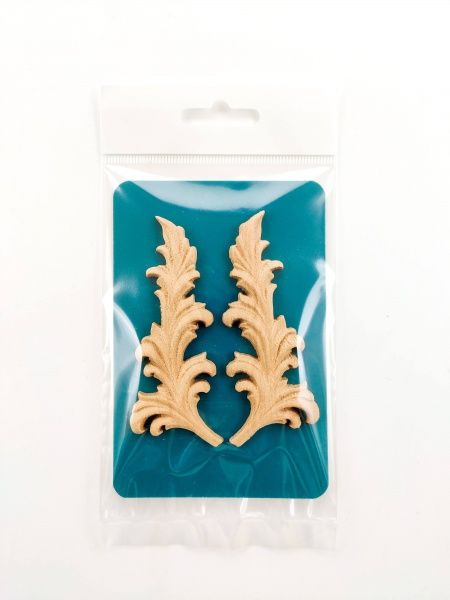 Декоративная панель деревянная угловая 2 шт. CN.26.90 38х90x3 мм 