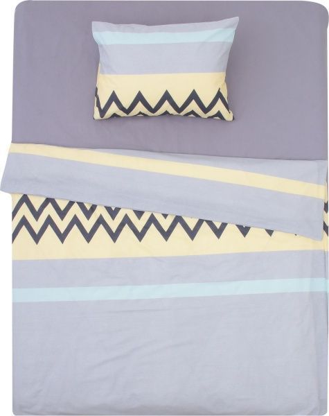 Комплект постільної білизни Yellow Zigzag 2 різнокольоровий UP! (Underprice) 