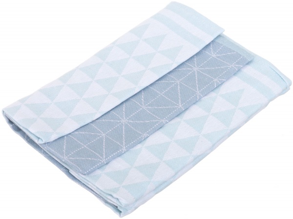 Набір рушників кухонних Geo 3 шт. 70x50 см La Nuit бірюзовий 