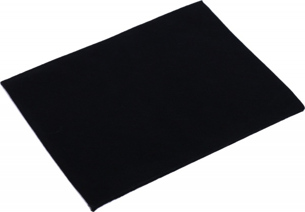 Салфетки сложены Origami Horeca гладкие 25х30 см 50 шт. черный