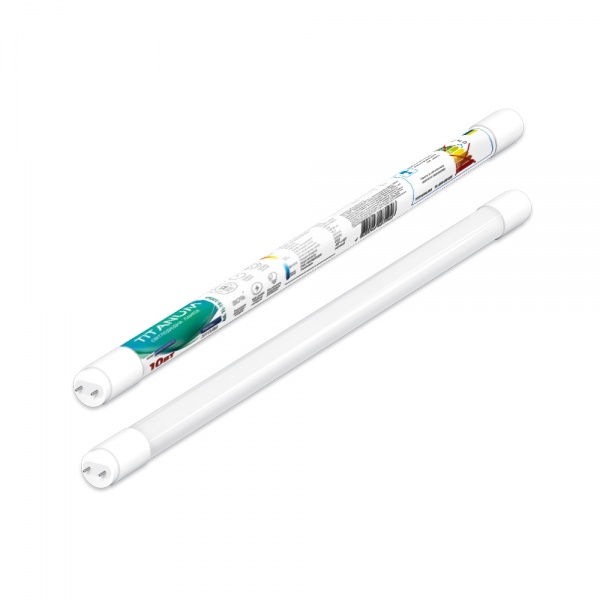 Лампа светодиодная TITANUM 0,6 м 10 Вт T8 матовая G13 220 В 6500 К 26705 