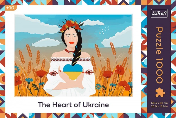 Пазл Trefl Сердце Украины 1000 элементов 10735