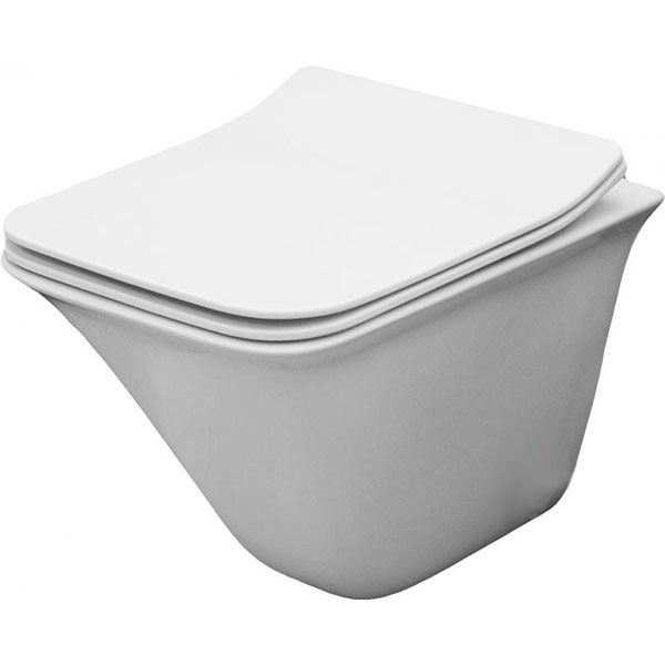 Унитаз подвесной Scandispa Sif R Rimless с сиденьем S/C Slim