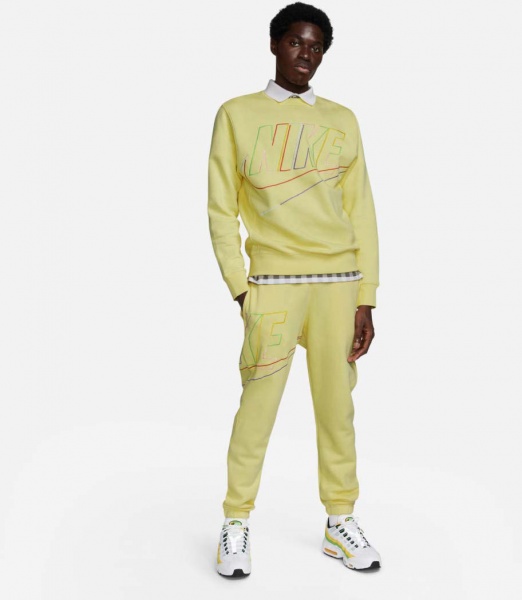 Світшот Nike DX0529-706 р. 2XL жовтий