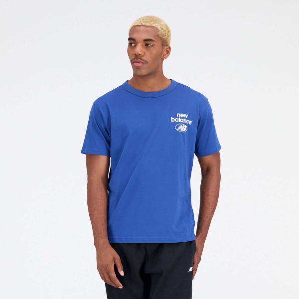 Футболка New Balance ESSENTIALS REIMAGINED MT31518ATE р.2XL синий