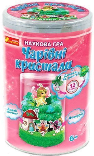 Набір для дослідів Ranok Creative Чарівні кристали Фея 347415