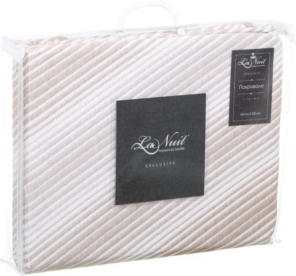 Покривало Lirios 160x220 см La Nuit бежевий 