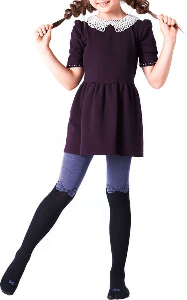 Колготки детские Giulia D030 TEEN GIRL navy р.140-146 синийчерный 
