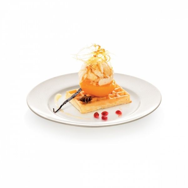 Тарілка десертна Opus Stripes 20 см 385120 Tescoma