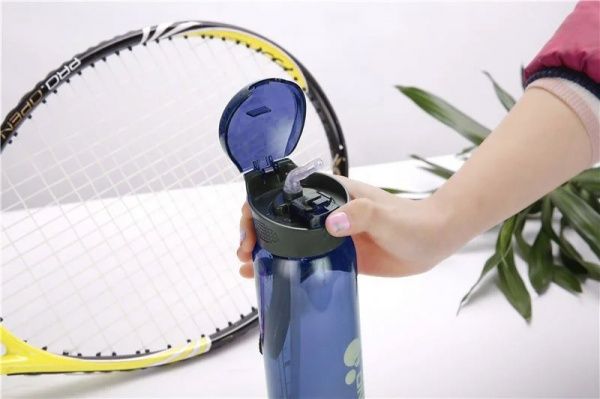 Пляшка для води 600 мл Casno синій KXN-1211_Blue