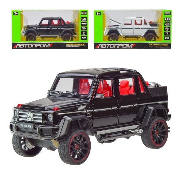 Автомодель Автопром 1:22 Mercedes, 2 кольори в асортименті 9757