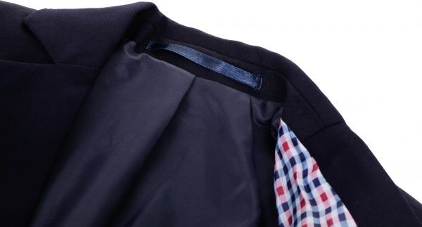 Пиджак школьный для мальчика Shpak мод.0820 р.34 р.146 темно-синий 
