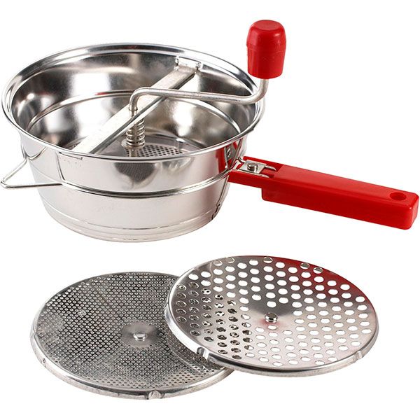 Сито для приготування пюре Axentia з 3 насадками