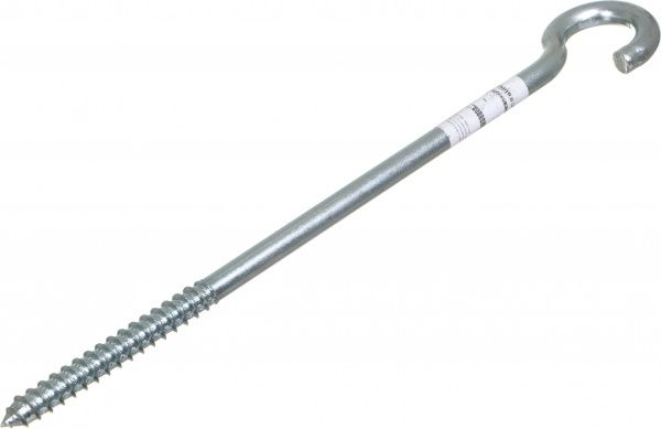 Шуруп універсальний з O-гаком 12x260 мм 1 шт білий цинк Expert Fix