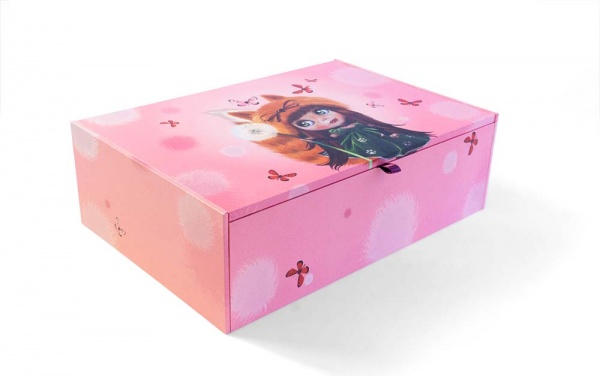 Сундучок Butterfly Chanterelle Girl 178x258x74 мм CooverBox