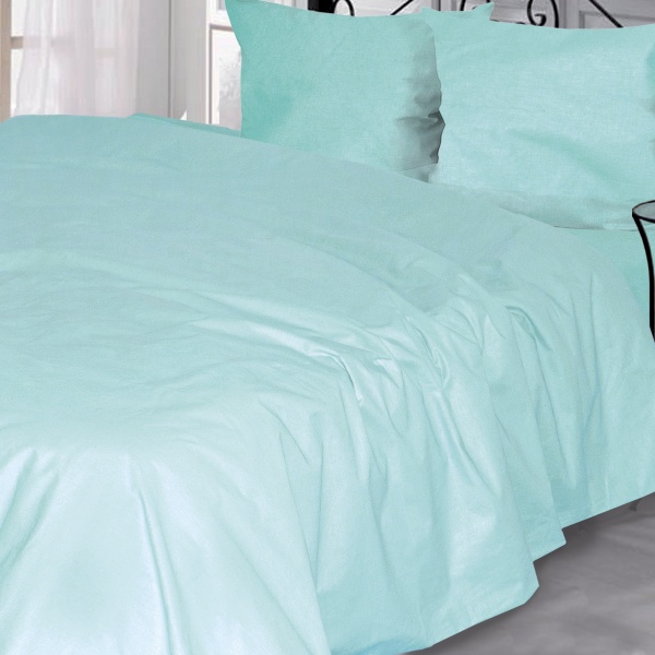 Пододеяльник бязь диз.11 175x215 см мятный Ярослав 