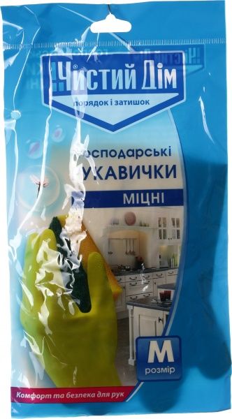 Перчатки латексные хозяйственные хозяйственные 06-042