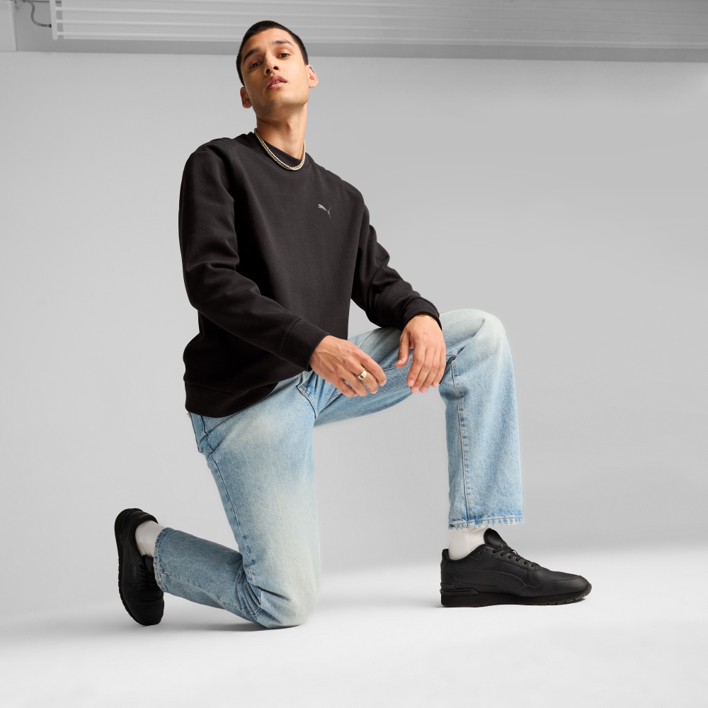 Кроссовки мужские демисезонные Puma ST RUNNER V4 L 39906809 р.42 черные