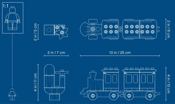 Конструктор LEGO Duplo Поезд «История игрушек» 10894
