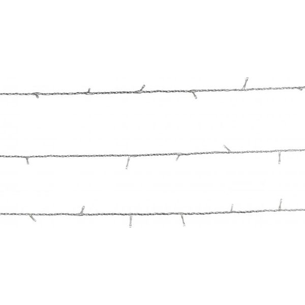 Гирлянда линейная LED 300 ламп 30 м холодно-белая