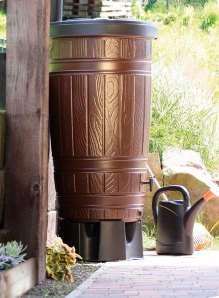 Емкость для сбора дождевой воды Time Eco Woodcan коричневая