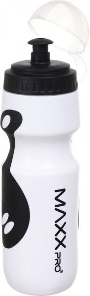 Фляга MaxxPro велосипедна FBC103-Bk 600 білий із чорним
